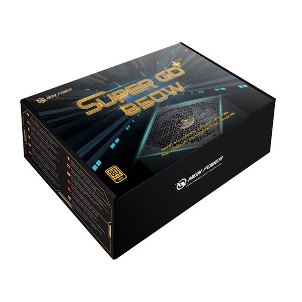 HIGH POWER 850W 80  GOLD SUPER GD HP1-F850GD-F14C Tam Modüler Power Supply