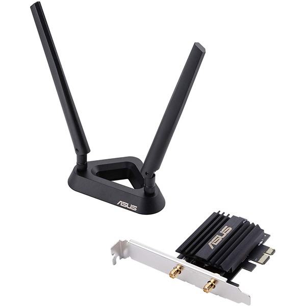 resimler/genel/ASUS PCE-AX58BT AX3000 Dual Band PCIe Kablosuz Adaptör,Bluetooth