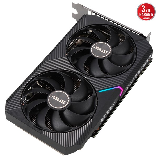 resimler/genel/ASUS RTX3060 12GB DUAL RTX3060-O12G-V2 GDDR6 192bit HDMI DP PCIe 16X v4.0