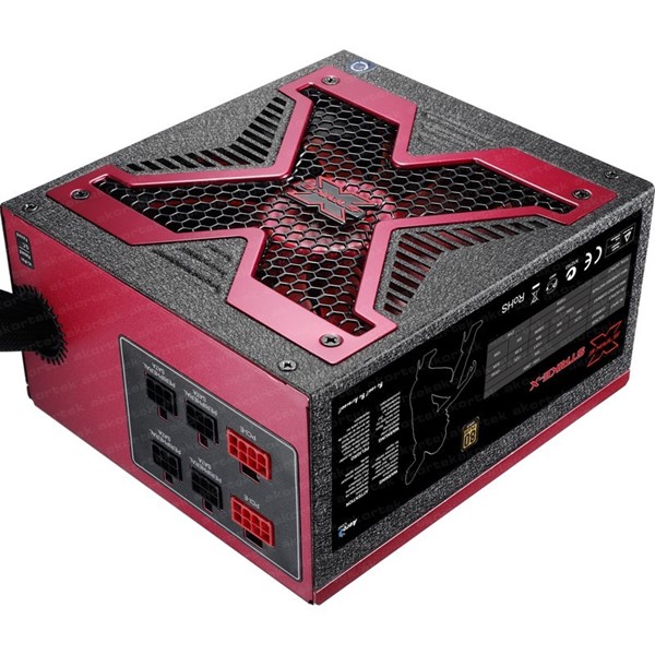 resimler/genel/AEROCOOL 1100W 80+ STRIKE-X 14cm Fanlı Aktif PFC Power Supply