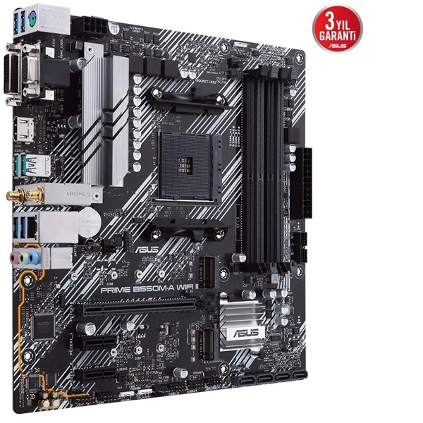 resimler/genel/ASUS PRIME B550M-A WIFI II DDR4 HDMI DVI PCIe 16X v4.0 AM4 mATX
