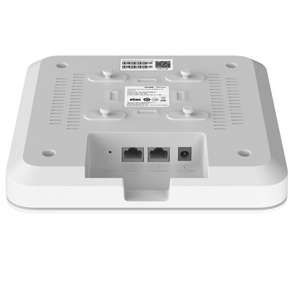 resimler/genel/RUIJIE REYEE RG-RAP2200(F) 1300mbps AC1300 Dual Band Kurumsal Access Point PoE (Adaptör Yok)