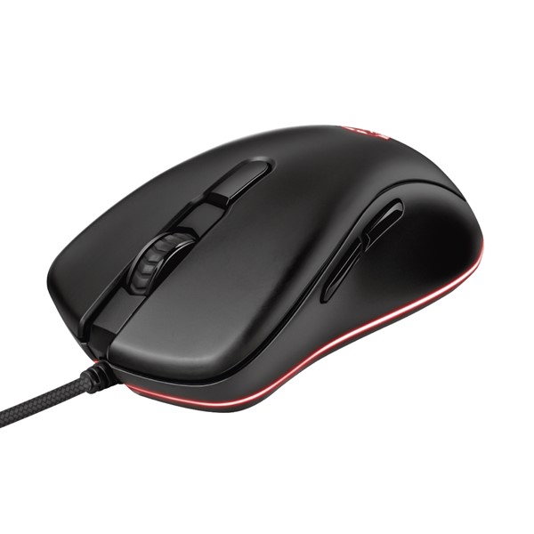 resimler/genel/Trust Jacx 23575 Gxt 930 Usb 6400Dpı Siyah 6Xbuttons Rgb Gamıng Mouse