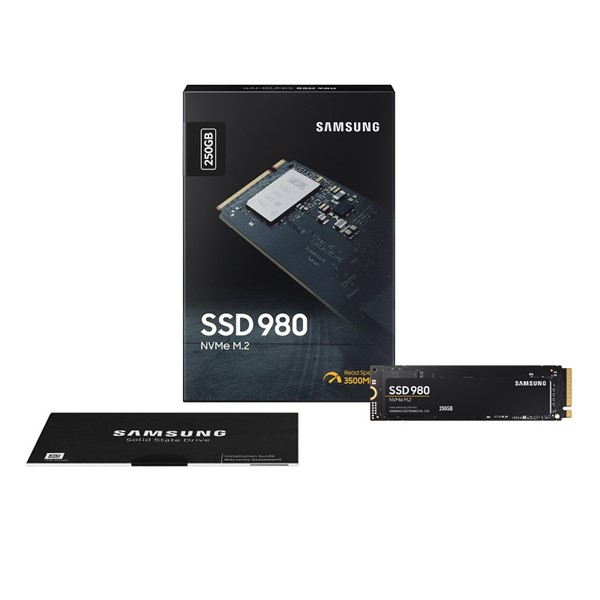 resimler/genel/SAMSUNG 250GB SSD980 MZ-V8V250BW 2900- 1300MB/s M2 PCIe NVMe Gen3 Disk