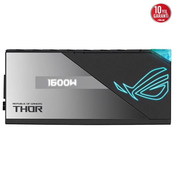resimler/genel/ASUS 1600W 80+ TITANIUM ROG THOR 1600T PCIE 5.0 TAM MODÜLER POWER SUPPLY