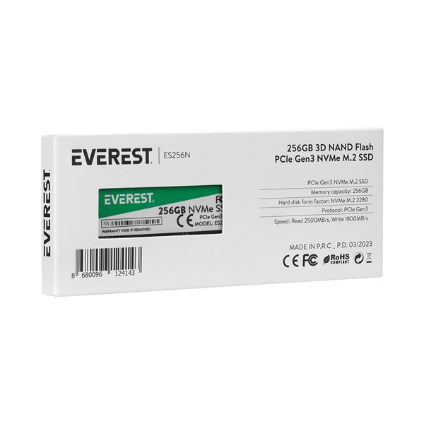 resimler/genel/EVEREST 256GB ES256N 2500-1800MB/s M2 NVME DİSK