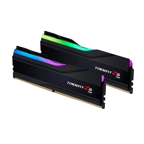 resimler/genel/GSKILL 64GB (2X 32GB) DDR5 6400MHZ CL32 RGB DUAL KIT PC RAM TRIDENT Z5 F5-6400J3239G32GX2-TZ5RK