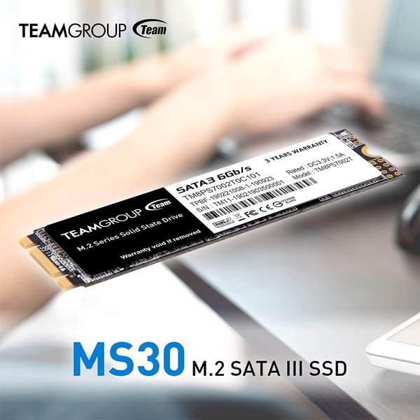 resimler/genel/TEAM 256GB MS30 TM8PS7256G0C101 500- 300MB/s M2 SATA-3 Disk