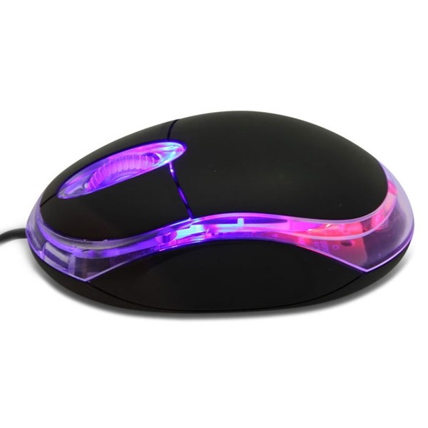 resimler/genel/Everest KM-6809 Usb Siyah Mavi Işıklı Optik Mouse