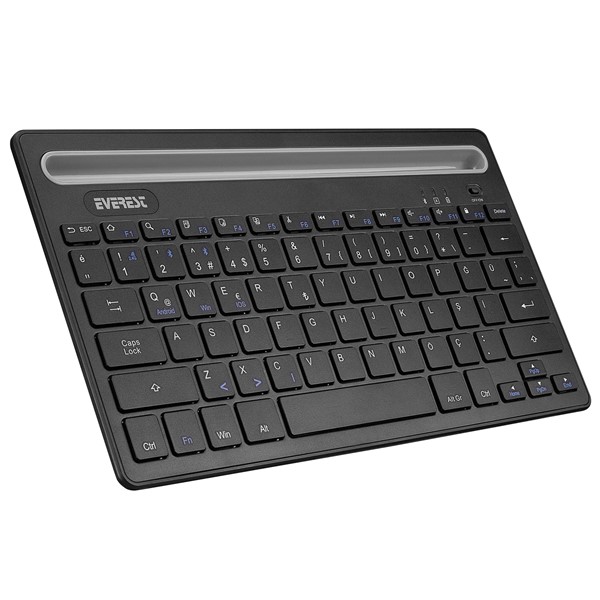resimler/genel/Everest KM-BT803 Siyah 3 in 1 BT 5.0+3.0+2.4Ghz 1600dpi Q Multimedia Kablosuz Klavye + Mouse Set
