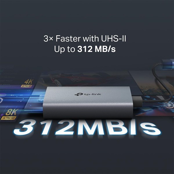 resimler/genel/TP-LINK UA440C USB 3.0 Type-C - SD ve microSD 4.0 Kart Okuyucu