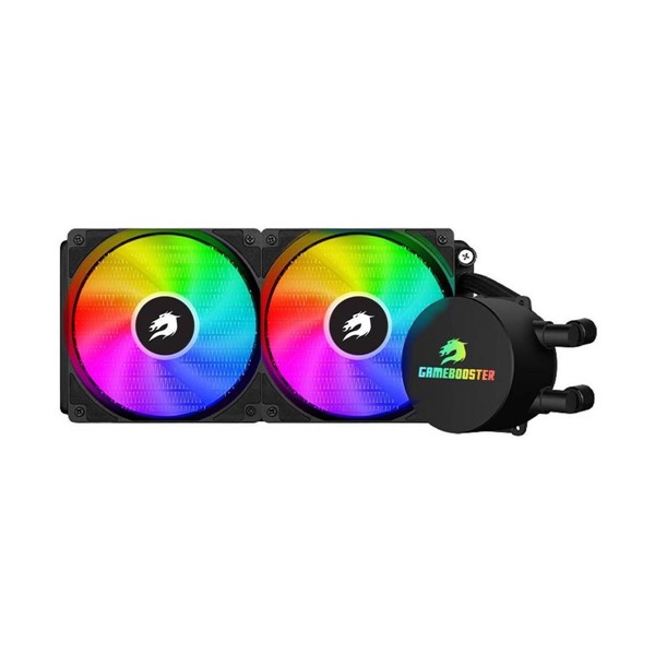 resimler/genel/GAMEBOOSTER 240mm TITAN GB-LCS-SC240 Rainbow Sıvı Soğutmalı AM5-1700p İşlemci Fanı