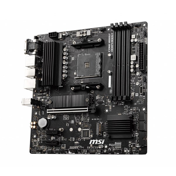 resimler/genel/MSI B550M PRO-VDH DDR4 M2 PCIe NVME HDMI DP PCIe 16X v4.0 AM4 mATX