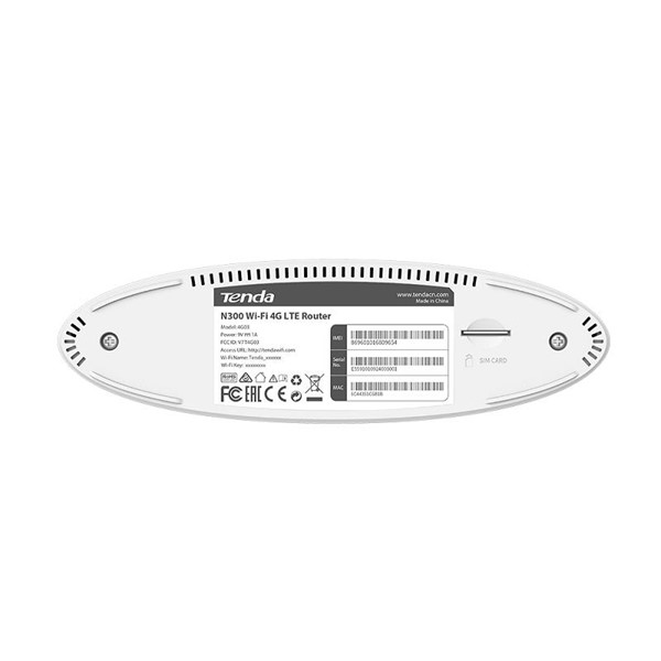resimler/genel/TENDA 4G03 4G301 300mbps N300 2.4ghz 4G LTE Router