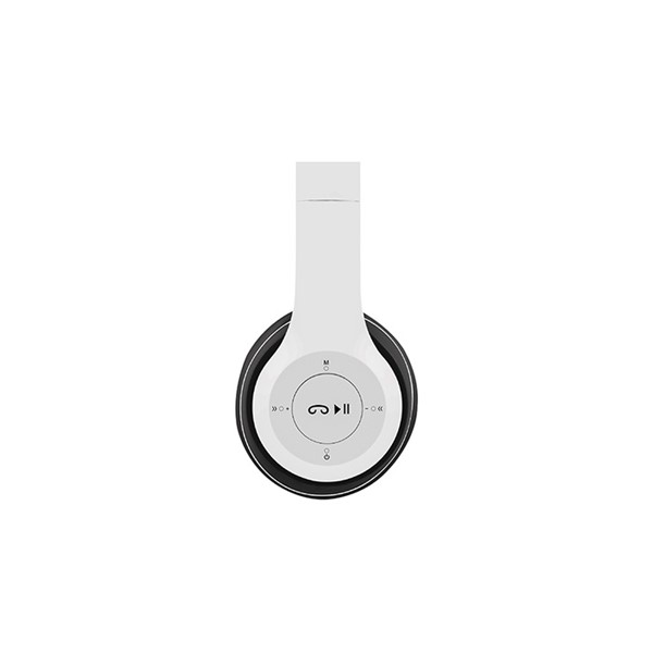 Asonic AS-K02 Siyah/Beyaz Karışık TF Kart Özellikli Bluetooth Kulaklık