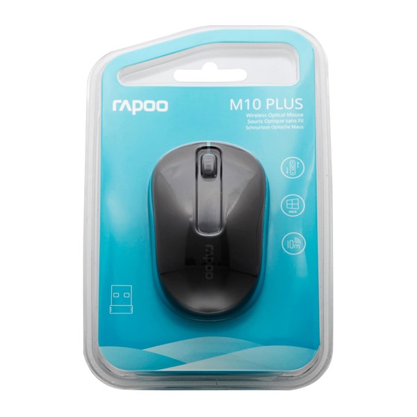 resimler/genel/Rapoo M10 Plus 1000Dpı Kablosuz Mouse Siyah