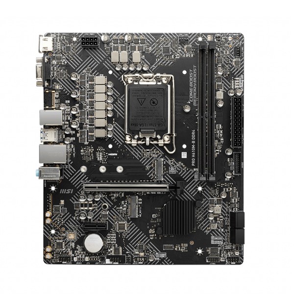 resimler/genel/MSI PRO H610M-B DDR4 M2 PCIe NVME HDMI PCIe 16X v4.0 1700p mATX