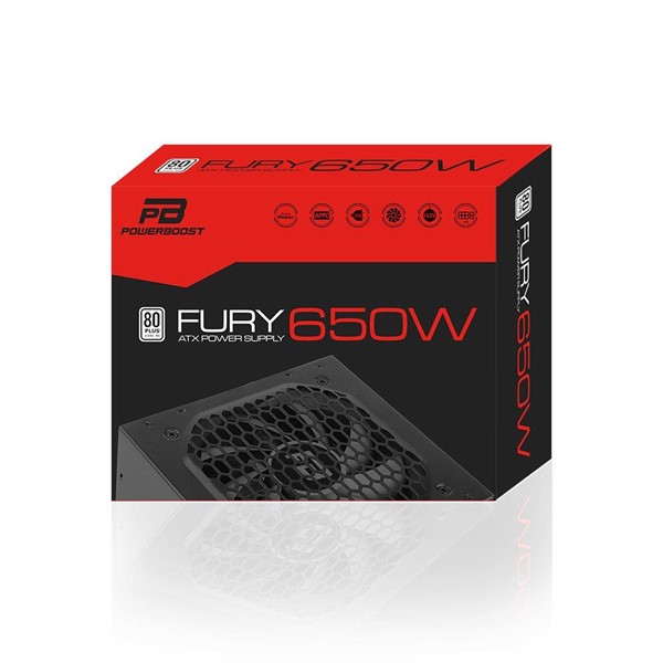 resimler/genel/PowerBOOST 650W 80+ BST-ATX650WEU 12cm Fanlı APFC Power Supply
