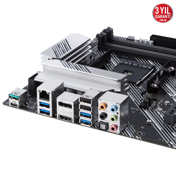 resimler/genel/ASUS PRIME B550-PLUS DDR4 M2 PCIe NVME HDMI DVI DP PCIe 16X v4.0 AM4 mATX