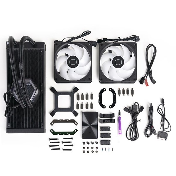 COOLERMASTER 240MM ATMOS MLX-D24M-A25PZ-R1 ARGB AM5-1851P SIVI SOĞUTMALI İŞLEMCİ FANI