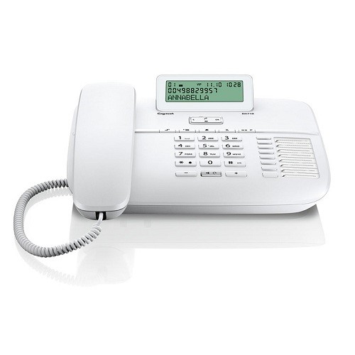 resimler/genel/GIGASET DA710 Masaüstü LCD Ekranlı Telefon Beyaz