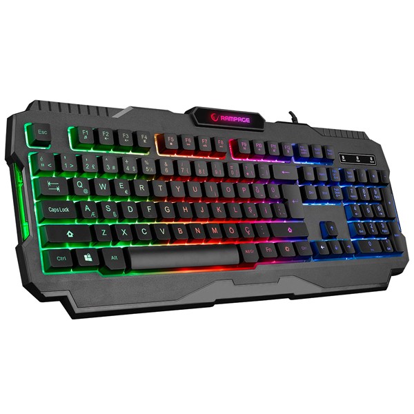 resimler/genel/Rampage KB-RX5 SCORPY Rainbow Aydınlatmalı USB Gaming Oyuncu Klavyesi