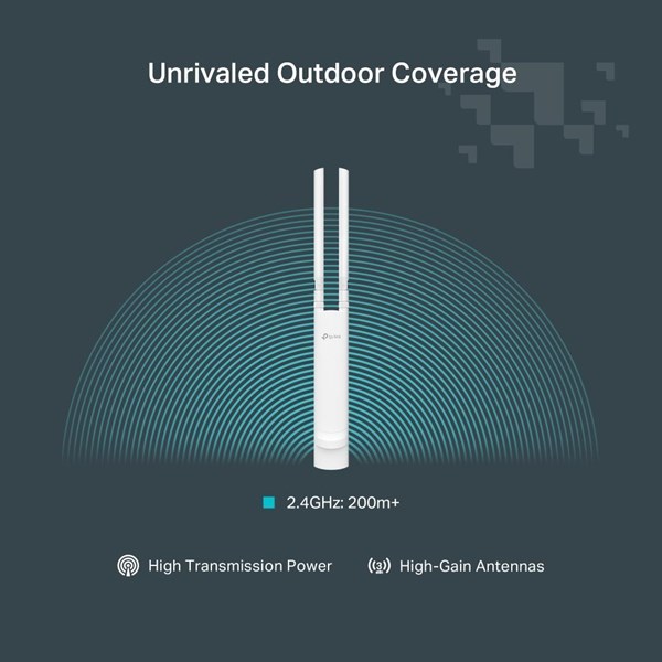 TP-LINK FESTA F41-OUTDOOR N300 DAHİLİ-HARİCİ ACCESS POINT