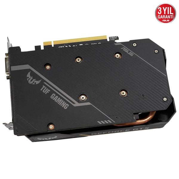 resimler/genel/ASUS GTX1650 4GB TUF GTX1650-4GD6-P-GAMING GDDR6 128bit HDMI DVI DP PCIe 16X v3.0