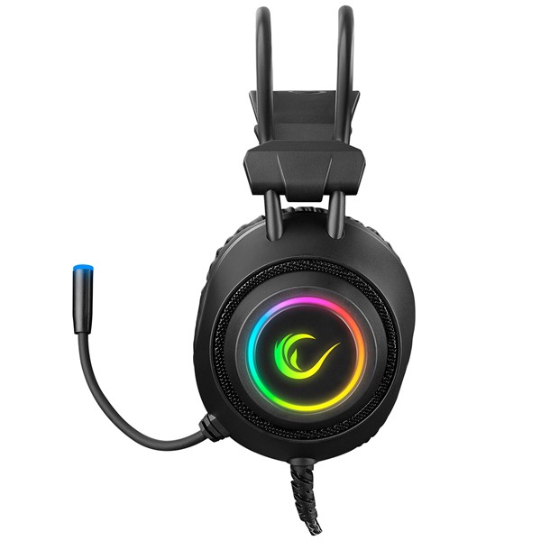 resimler/genel/Rampage RM-K19 RAGING PLUS Siyah USB 7.1 Surround RGB Ledli Gaming Oyuncu Mikrofonlu Kulaklık