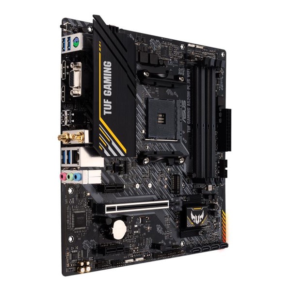 resimler/genel/ASUS TUF A520M-PLUS GAMING WIFI DDR4 HDMI DVI PCIe 16X v3.0 AM4 mATX