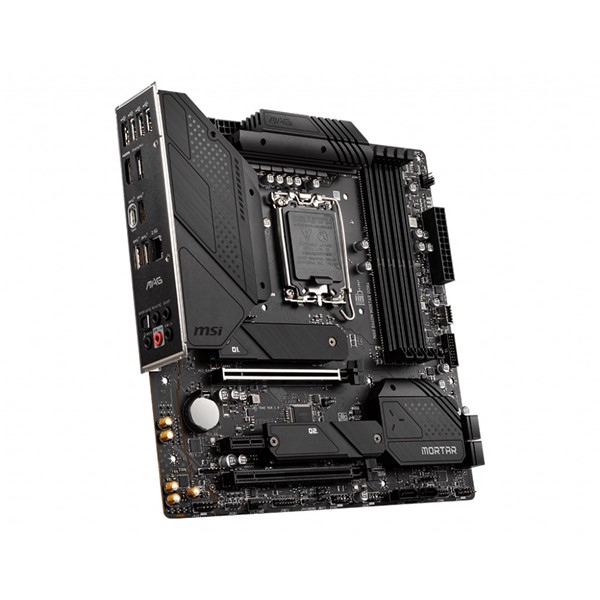 resimler/genel/Msı Mag B660m Mortar Ddr4 Soket 1700 Ddr4 4800 (Oc) Hdmı,Dp Pcı-E Gen 4 ,M.2 Usb3.2 1X 2.5G Lan Matx