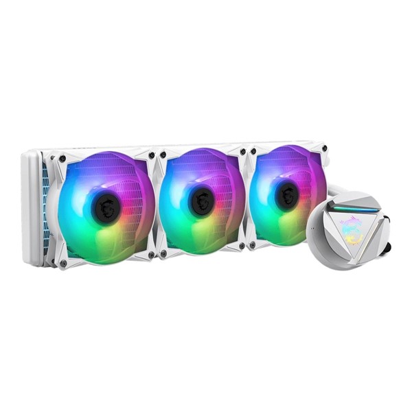 resimler/genel/MSI 360mm MAG CORELIQUID 360R V2 RGB AM5-1700P Sıvı Soğutmalı İşlemci Fanı Beyaz