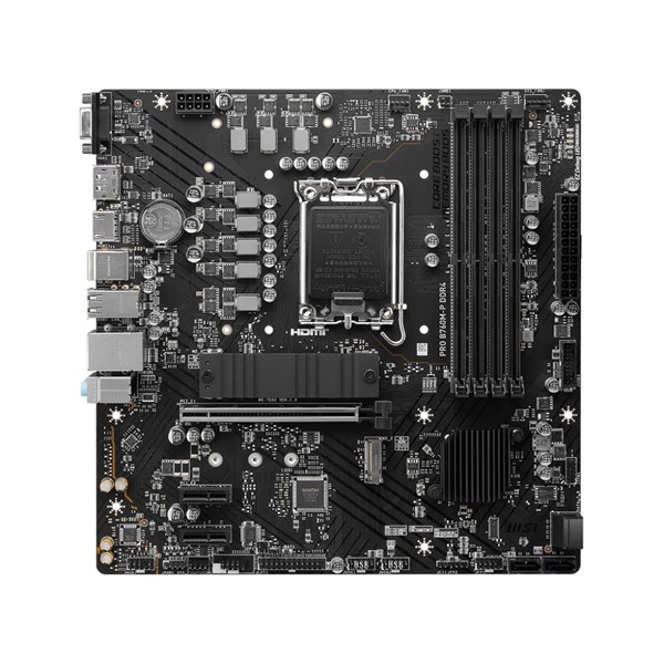 resimler/genel/MSI PRO B760M-P DDR4 HDMI DP PCIe 16X v4.0 1700p mATX