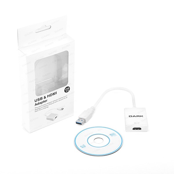 resimler/genel/DARK UGA33 DK-AC-UGA33 0.15metre USB-HDMI Çevirici Adaptör Gümüş
