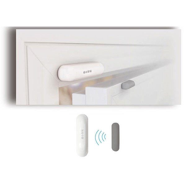 resimler/genel/S-Link Swapp SL-EG01 Akıllı Ev Güvenliği Kablosuz Kapı Pencere Manyetik Sensör Wifi TUYA Destekli