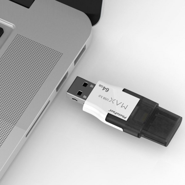 resimler/genel/PhotoFast MAX Gen2 64GB Lightning / USB 3.0 i-FlashDrive