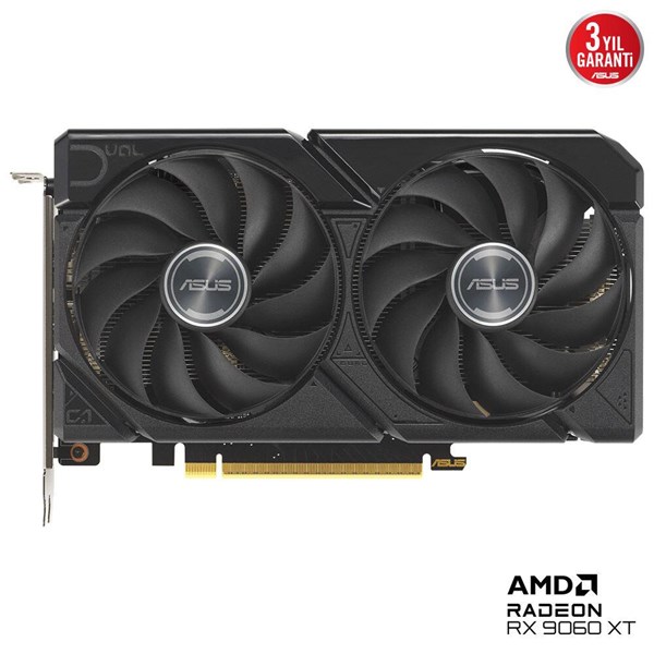 resimler/genel/ASUS 8GB DUAL RX9060XT-8G GDDR6 128bit HDMI-DP PCIE 5.0