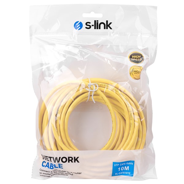 resimler/genel/S-link SL-CAT610YE 10m Sarı CAT6 Patch Kablo