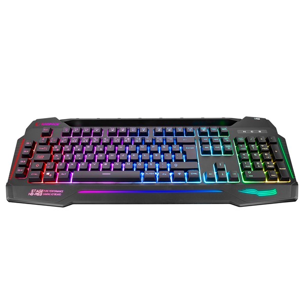 resimler/genel/Rampage KB-R63 STAGE Siyah 4 Makro Fonksiyon Sese Duyarlı Işıklı Rainbow Q USB  Ses Mik Çıkışlı Oyuncu Klavyesi