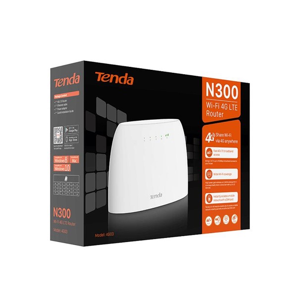 resimler/genel/TENDA 4G03 4G301 300mbps N300 2.4ghz 4G LTE Router