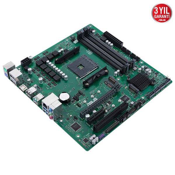 resimler/genel/ASUS PRO B550M-C/CSM DDR4 M2 PCIe NVME HDMI DVI PCIe 16X v4.0 AM4 mATX