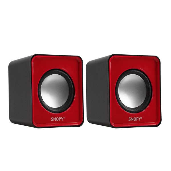 resimler/genel/Snopy SN-66 2.0 Kırmızı USB Speaker