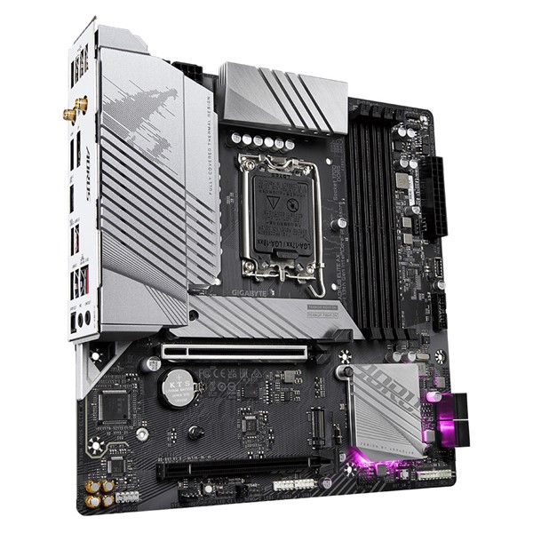 resimler/genel/GIGABYTE B760M AORUS ELITE AX WIFI-6E DDR5 HDMI DP PCIe 16X v5.0 1700p mATX