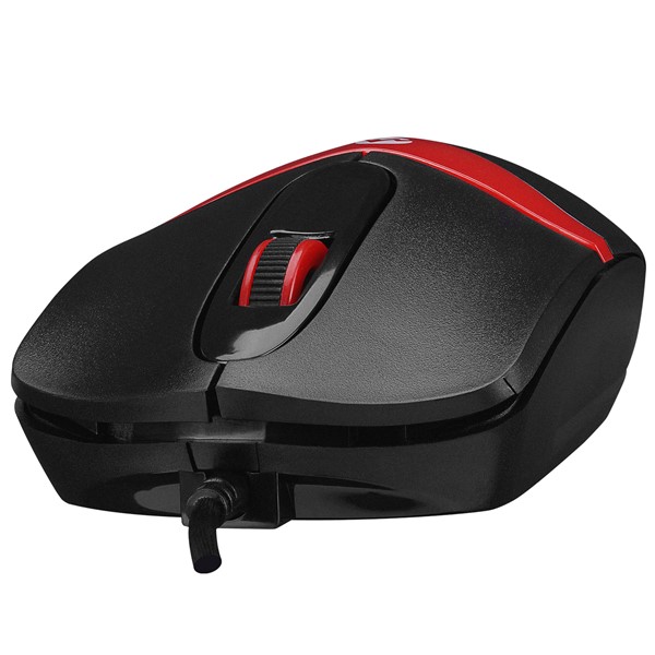 resimler/genel/Everest SM-220 Usb Siyah/Kırmızı 1200dpi 3D Optik Kablolu Mouse