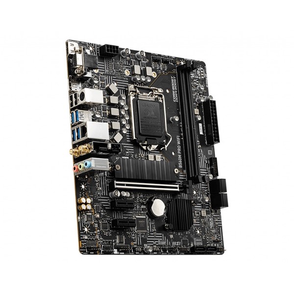 resimler/genel/Msı Mb B560m Pro Wıfı Soket 1200 Ddr4 5200 (Oc) Pcı-E Gen 4 M.2 Usb3.2 1X 2.5G Lan Wi-Fi 6 Matx