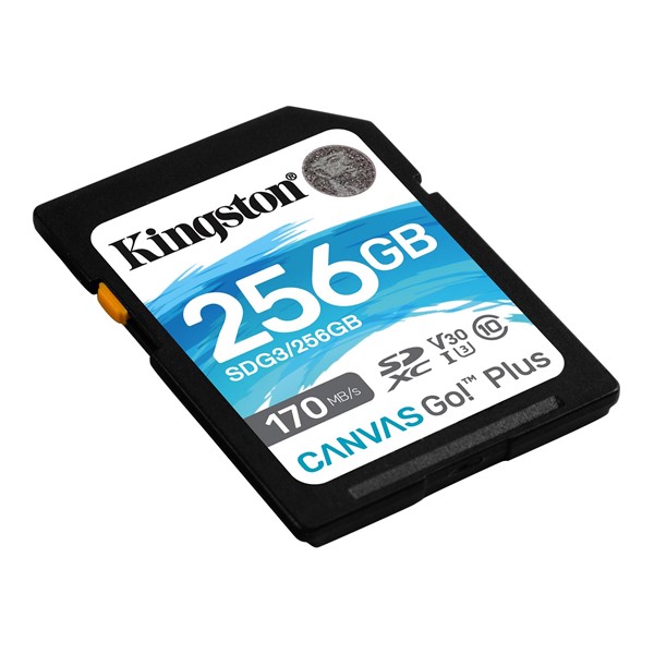 resimler/genel/KINGSTON SD 256GB CANVAS GO  SDG3/256GB Class10 Hafıza Kartı