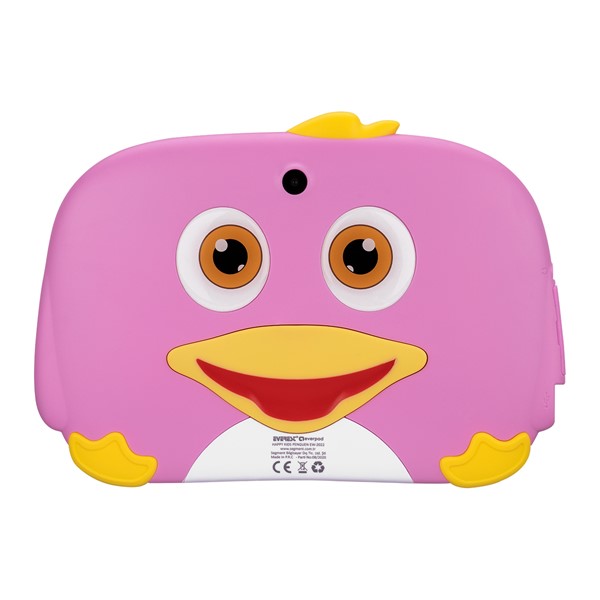 resimler/genel/Everest HAPPY KIDS Penguen EW-2022 Wifi+BT Çift Kamera Pembe 7' LCD Ekran 2GB A100 Quard Core 16GB And.10 OS Tablet PC