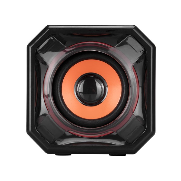 resimler/genel/Mikado MD-177 2.0 5W * 2 Turuncu Siyah Super Bass USB Speaker