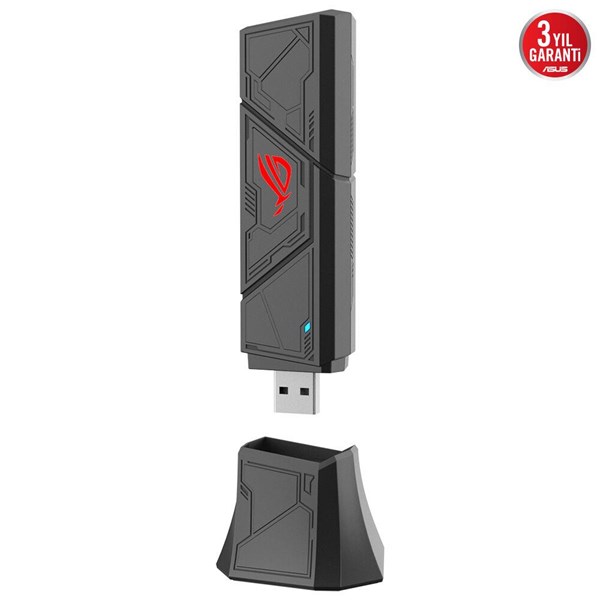 ASUS ROG USB-BE92 BE6500 WIFI7 GAMING USB KABLOSUZ ADAPTÖR