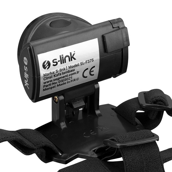 resimler/genel/S-link SL-F375 3W Cob Led 3x AAA Pil Işık Ayarlı ve Modlu Kafa Lambası